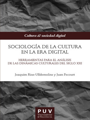 cover image of Sociología de la cultura en la Era digital